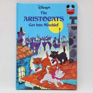 Walt Disneys The Arisocats Get Into Mischief 1979 Grolier Club Edition Book